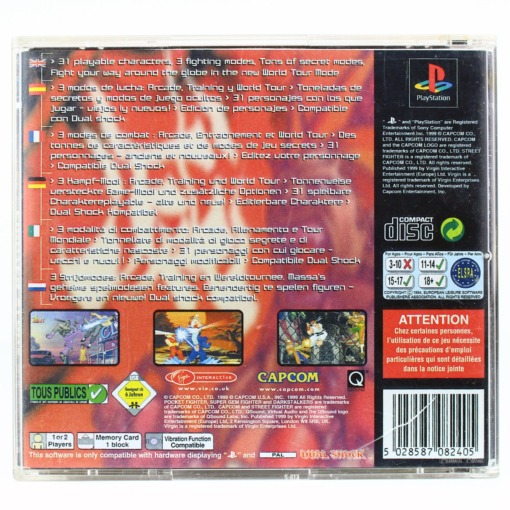 Street Fighter Alpha 3 (PS1 - White Label) - Image 2
