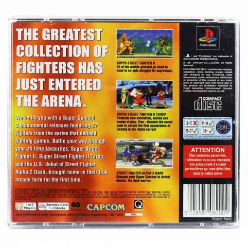 Street Fighter Collection (PS1) - Billede 2