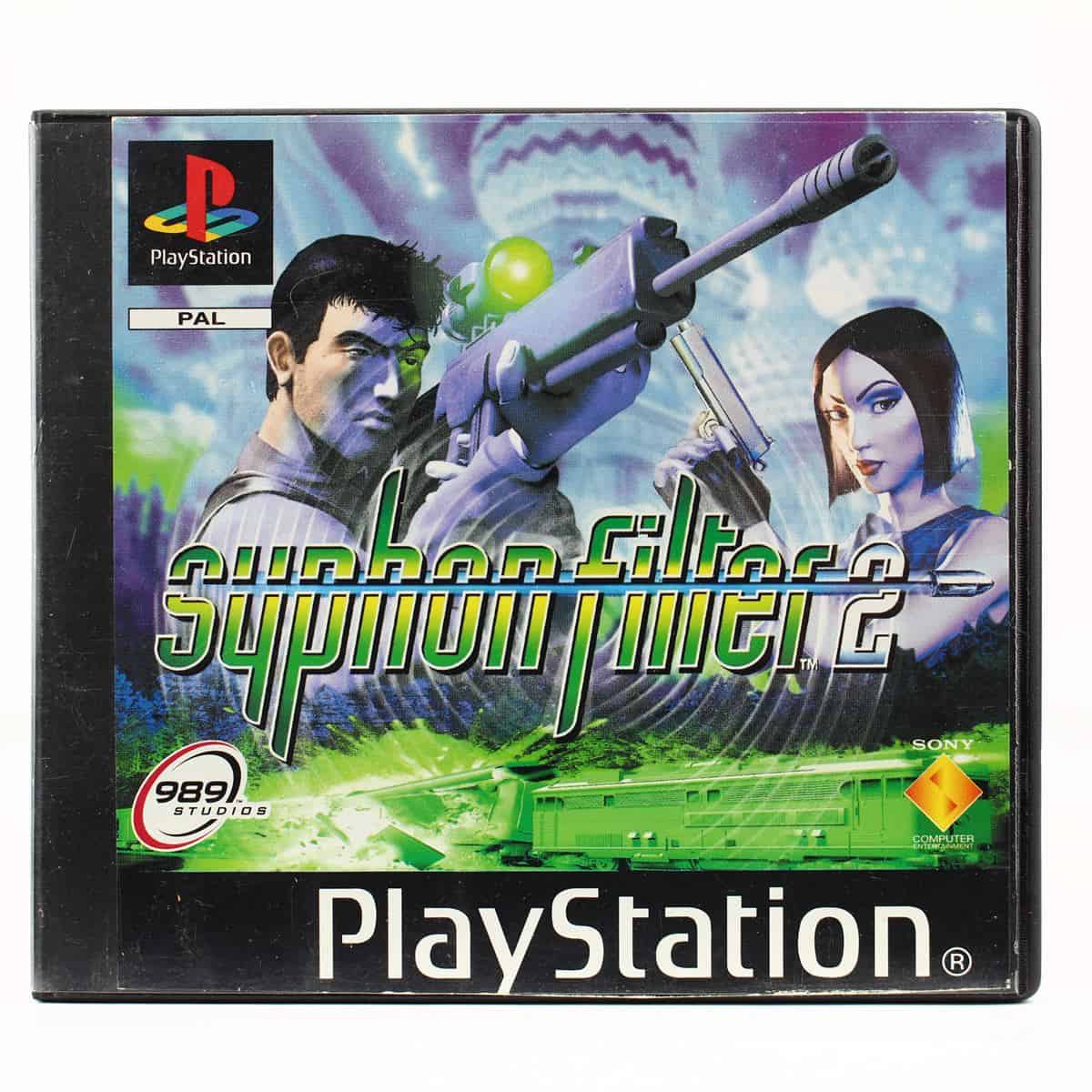 Syphon Filter 2 (PS1 - Udlejningspil) - WTS Retro - Køb spillet her