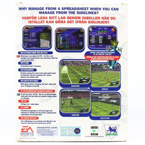 The F.A. Premier League Football Manager 2000 (PC Big Box) - Image 2