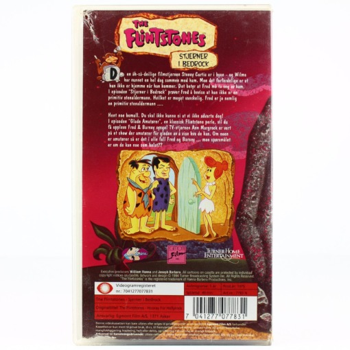The Flintstones - Stjerner i Bedrock (VHS - Norsk tale) - Image 2