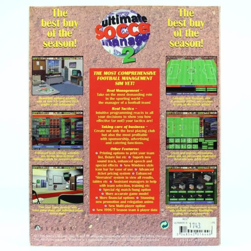 Ultimate Soccer Manager 2 (PC Big Box) - Image 2