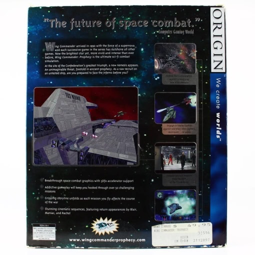 Wing Commander: Prophecy (PC Big Box, USA) - Image 2