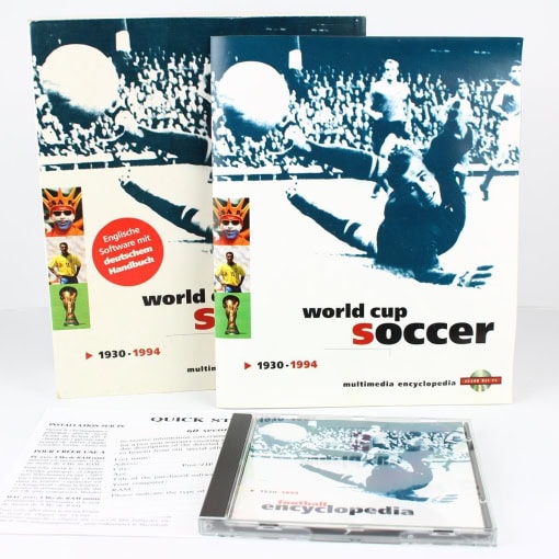 World Cup Soccer 1930-1994 Multimedia Encyclopedia (PC Big Box) - Image 3