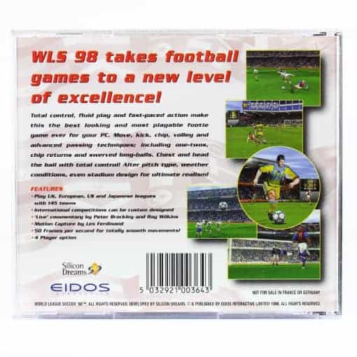 World League Soccer '98 (PC Jewelcase) - Image 2