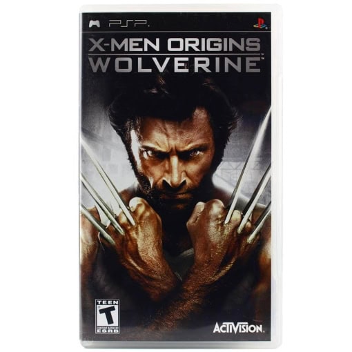 X-Men Origins: Wolverine (Sony PSP - US Cover)