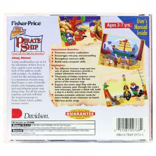 Fisher-Price Great Adventures: Pirate Ship (PC Jewelcase) - Image 2