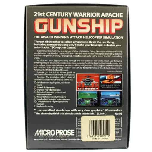 Gunship (Atari ST - uden diskette) - Image 2