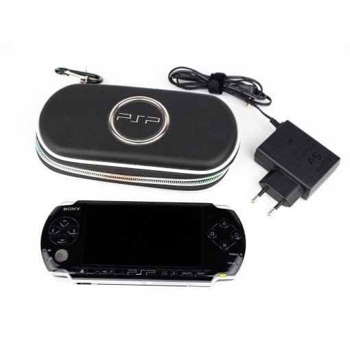 Sony PSP konsol med oplader (Piano Black, PSP-3004) - Image 4