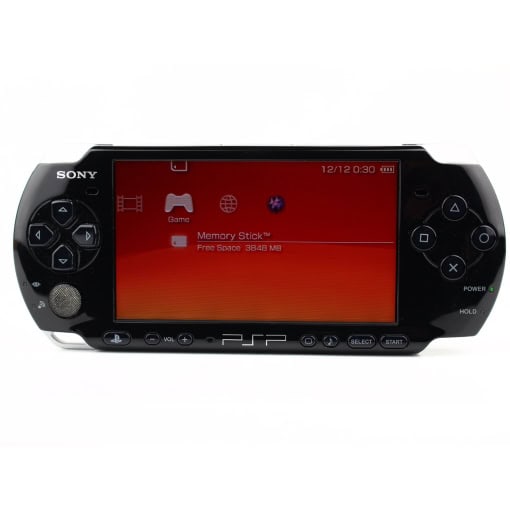 Sony PSP konsol med oplader (Piano Black, PSP-3004)
